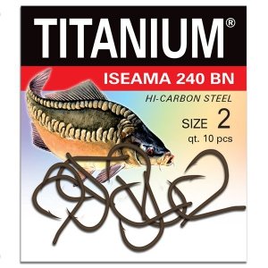 Haczyk Titanium ISEAMA 240BN 240 (10 szt.), rozm. 2