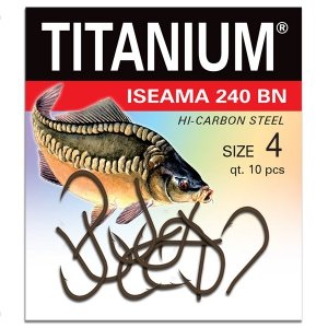 Haczyk Titanium ISEAMA 240BN 240 (10 szt.), rozm. 4