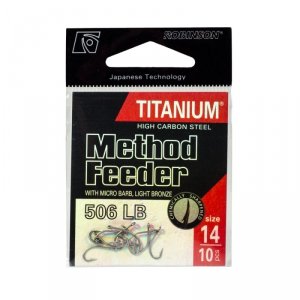 Haczyk Titanium Method Feeder 506 (10 szt.), rozm. 12