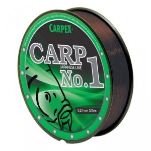 Żyłka Carpex Carp No. 1 0,28mm/300m, ciemobrązowa