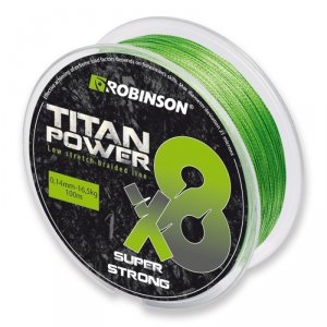 Plecionka Robinson Titan Power X8 100m 0,12