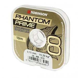 Plecionka Phantom Prime X8 0,06mm, 10m, ciemnozielona