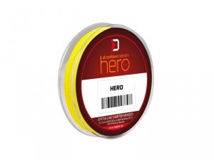 Delphin HERO 4 / fluo żółta 0,12mm 8,2kg   15m