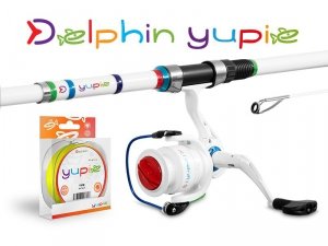 Zestaw dla dzieci Delphin YUPIE 180cm + 3T + 0,22mm