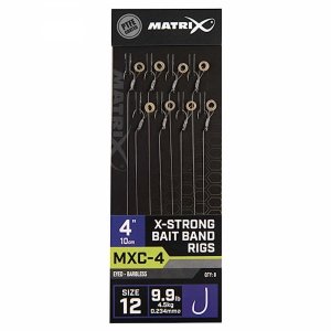 Przypony Matrix MXC-4 X-Strong Bait Band Rigs 4 10cm - 12