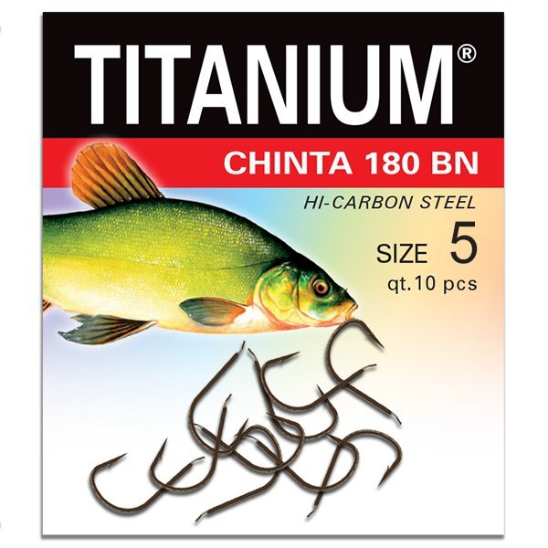 Haczyk Titanium CHINTA 180BN (10 szt.), rozm. 5