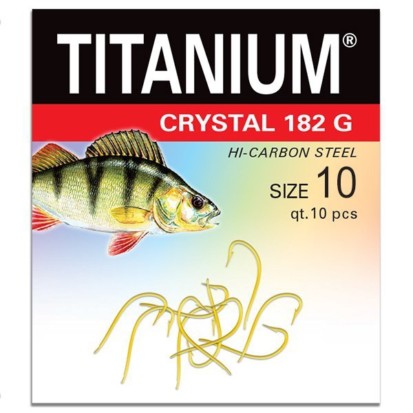 Haczyk Titanium CRYSTAL 182G (10 szt.), rozm. 10