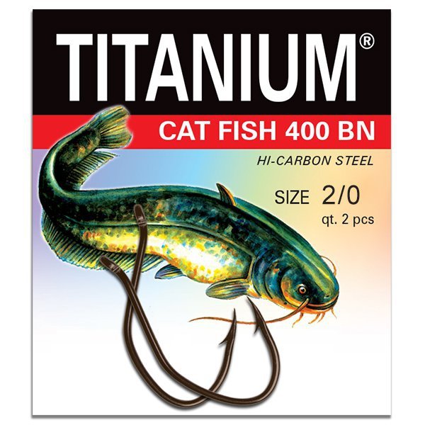 Haczyk Titanium CAT FISH (2 szt.), rozm. 2/0