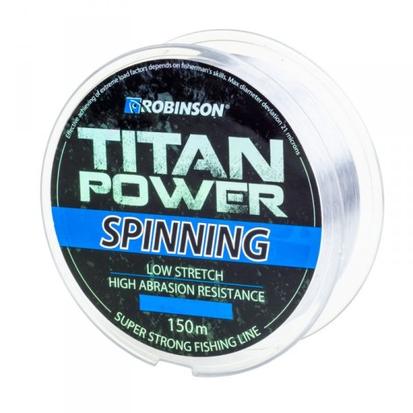 Żyłka Robinson Titan Power Spinning 150m, 0.260mm, jasnoniebieska