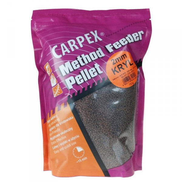 Carpex Method Feeder Pellet - Kryl, śr. 2mm, 0,75kg