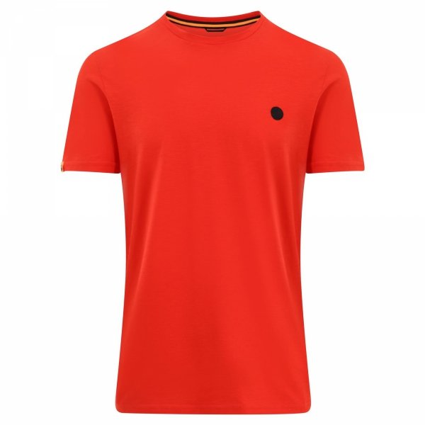 Koszulka Guru Semi Logo Tee Red T-Shirt - Large