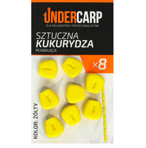 Sztuczna kukurydza pływająca Under Carp – żółta