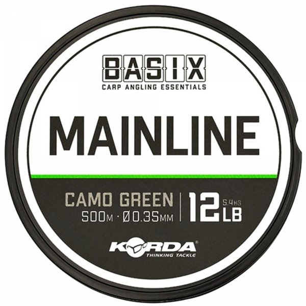 Żyłka KORDA Basix Mainline 0.35mm 500m. KBX008