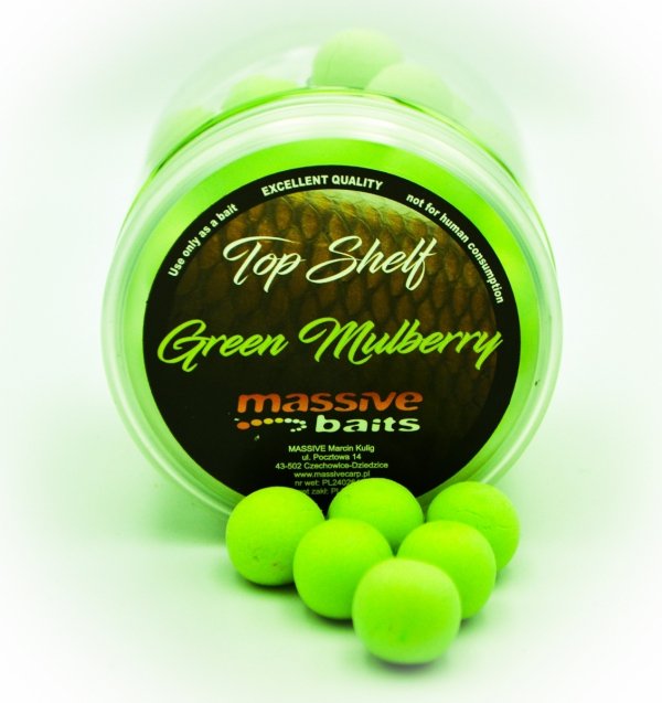 Kulki Massive Baits Pop-up 14 mm Green Mulbery. PU025