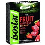 Isostar Fruit Boost Energy with caffeine (truskawka) - 10 x 10g