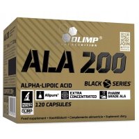 Olimp ALA 200 kwas alfa-liponowy - 120kaps.