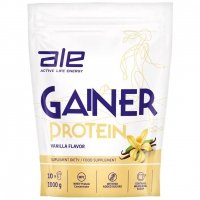 ALE Gainer Protein napój regeneracyjny (wanilia) - 1kg