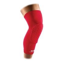 McDavid HEX 6446 Leg Sleeve ochraniacz na kolano (czerwony) - S