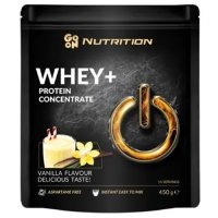 GO ON! Nutrition Whey+ koncentrat białka (wanilia) - 450g
