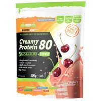 NamedSport Creamy Protein 80 odżywka wysokobiałkowa (wiśnia jogurt) - 500g