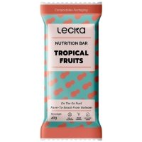 Lecka Fruit & Nut Bar Tropical Fruits baton energetyczny (owoce tropikalne) - 40g
