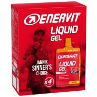 Enervit Liquid Gel zestaw żeli energetycznych (pomarańcza) - 4x60ml