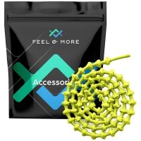 Feel and More Elastic Shoe Laces - neon lime
