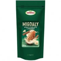 Targroch Migdały w białej czekoladzie z cynamonem - 150g