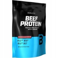 BioTech USA Beef Protein białko wołowe (truskawka) - 500g
