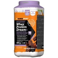 NamedSport Whey Protein Dream koncentrat białka serwatkowego (brownie) - 800g