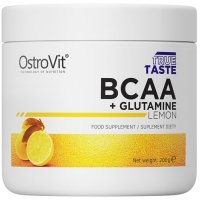 OstroVit BCAA + Glutamine (cytrynowy) - 200g