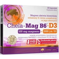 Olimp Chela-Mag B6+D3 magnez - 30 kaps.
