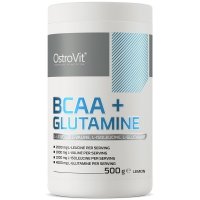 OstroVit BCAA + Glutamina (cytrynowy) - 500g