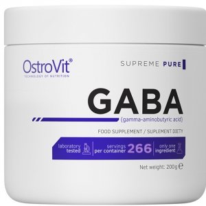 OstroVit Supreme Pure GABA kwas gamma-aminomasłowy - 200g 