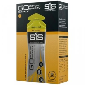 SiS GO Isotonic Gel Six Pack zestaw żeli izotonicznych (cytryna limonka) - 6x60ml 
