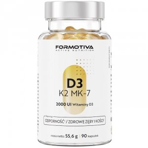 Formotiva D3 K2 MK-7 - 90kaps. 