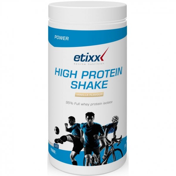 Etixx High Protein Shake - koktajl wysokobiałkowy (waniliowy) 1000g