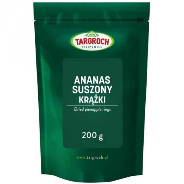 Targroch Ananas suszony krążki - 200g