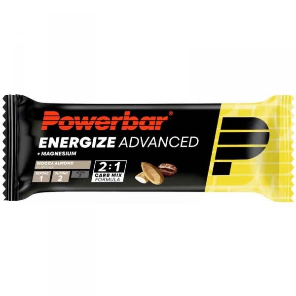 PowerBar Energize Advanced baton (mocca migdał) - 55g
