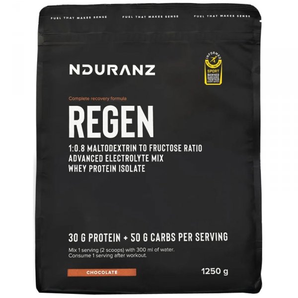 Nduranz Regen napój regeneracyjny (czekolada) - 1,25kg