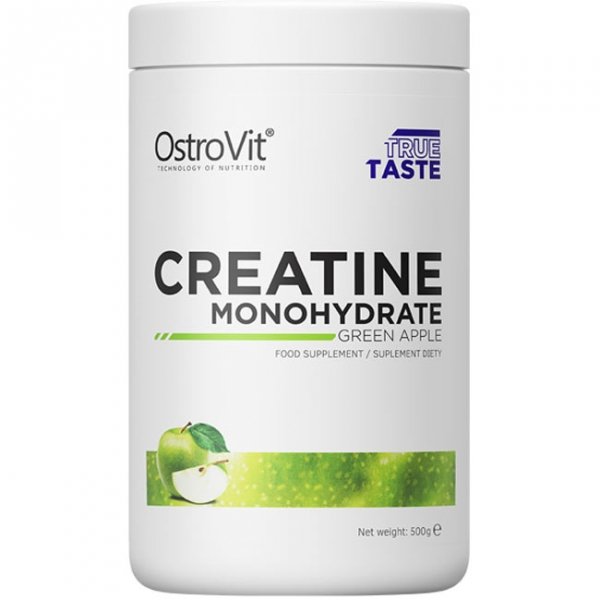 OstroVit Creatine Monohydrate monohydrat kreatyny (zielone jabłko) - 500g
