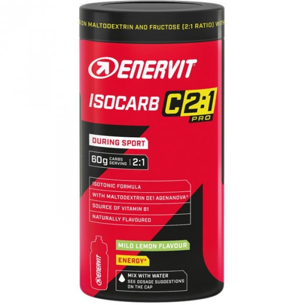 Enervit C2:1 Isocarb izotoniczny napój węglowodanowy (cytryna) - 650g