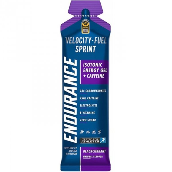 Applied Nutrition Endurance Sprint Isotonic Gel żel z kofeiną (czarna porzeczka) - 60g