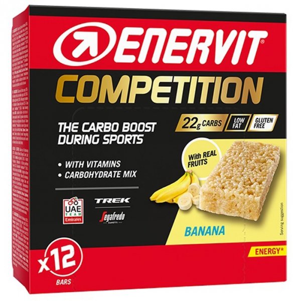 Enervit Sport Competition Bar baton (banan) - 12x30g 