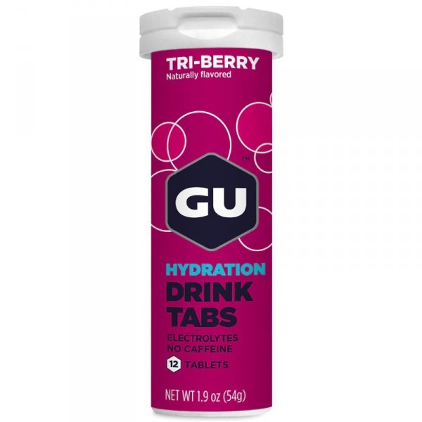 Gu Energy Hydration Drink Tabs tabletki z elektrolitami (jagoda) - 12szt.