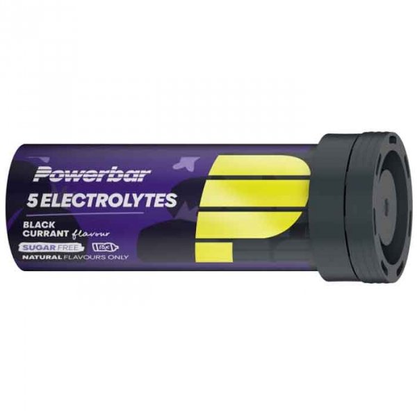PowerBar 5 Electrolytes elektrolity (czarna porzeczka) - 10 tabl.