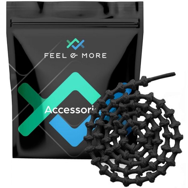 Feel and More Elastic Shoe Laces - czarny