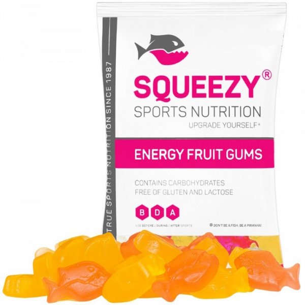 Squeezy Energy Fruit Gum żelki owocowe - 100g