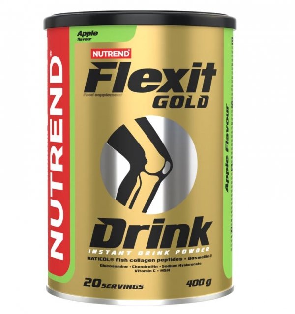 Nutrend Flexit Gold Drink (zielone jabłko) - 400g