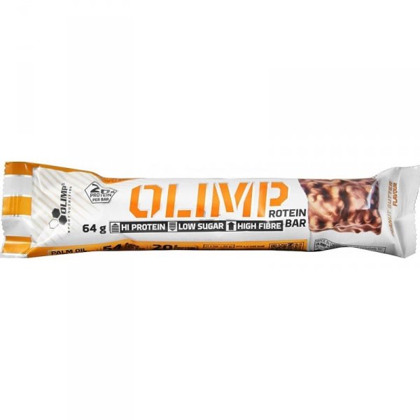 Olimp Protein Bar baton białkowy (masło orzechowe) - 64g